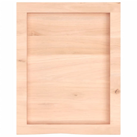 Vidaxx Washbasin Top 40x50x (2-4) cm ubehandlet fast træ