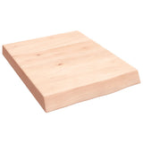 Vidaxx Washbasin Top 40x50x (2-6) cm ubehandlet fast træ