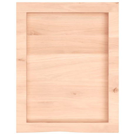 Vidaxx Washbasin Top 40x50x (2-6) cm ubehandlet fast træ