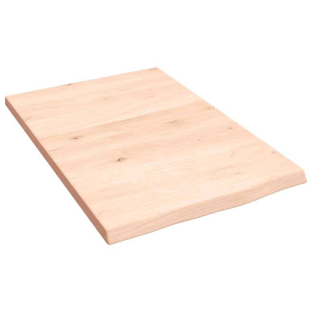 Vidaxx Washbasin Top 40x60x2 cm ubehandlet fast træ