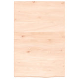Vidaxx Washbasin Top 40x60x2 cm ubehandlet fast træ