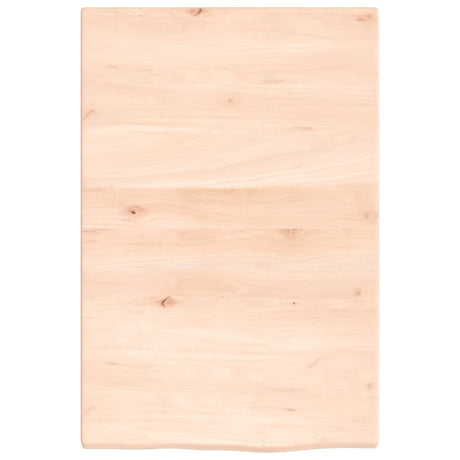 Vidaxx Washbasin Top 40x60x2 cm ubehandlet fast træ