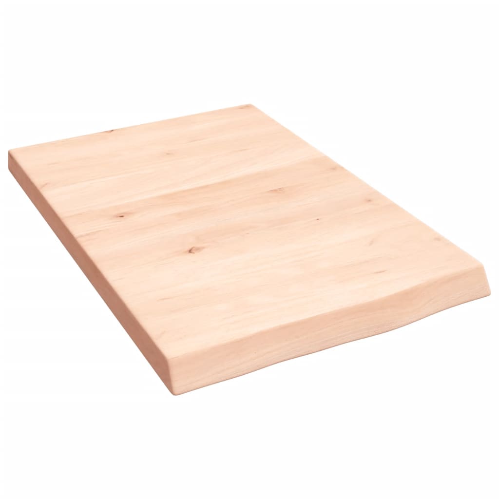 Vidaxx Washbasin Top 40x60x (2-4) cm ubehandlet fast træ