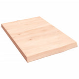 Vidaxx Washbasin Top 40x60x (2-4) cm ubehandlet fast træ