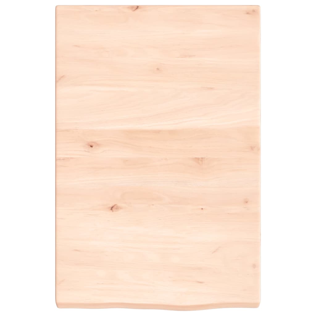 Vidaxx Washbasin Top 40x60x (2-4) cm ubehandlet fast træ
