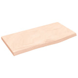 Vidaxx Washbasin Top 60x30x (2-4) cm ubehandlet fast træ