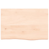Vidaxx Washbasin Top 60x40x (2-4) cm ubehandlet fast træ