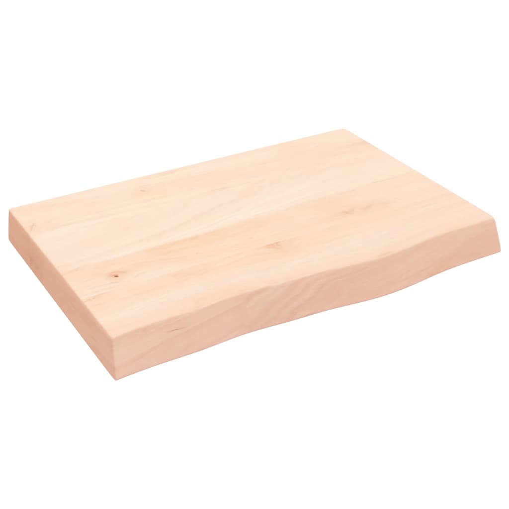 Vidaxx håndvasktop 60x40x (2-6) cm ubehandlet massivt træ