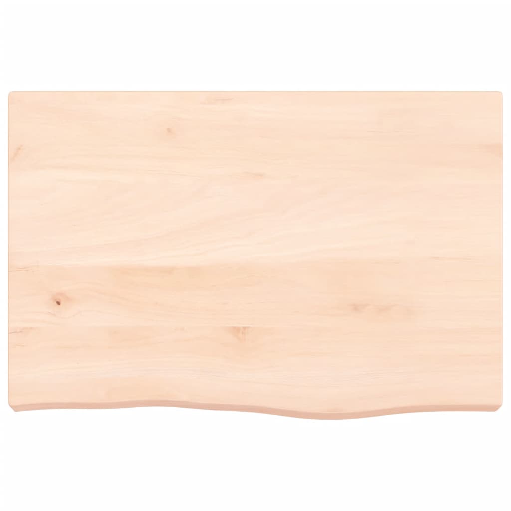 Vidaxx håndvasktop 60x40x (2-6) cm ubehandlet massivt træ