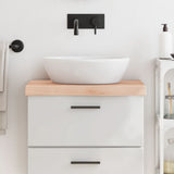 Vidaxx håndvasktop 60x40x (2-6) cm ubehandlet massivt træ