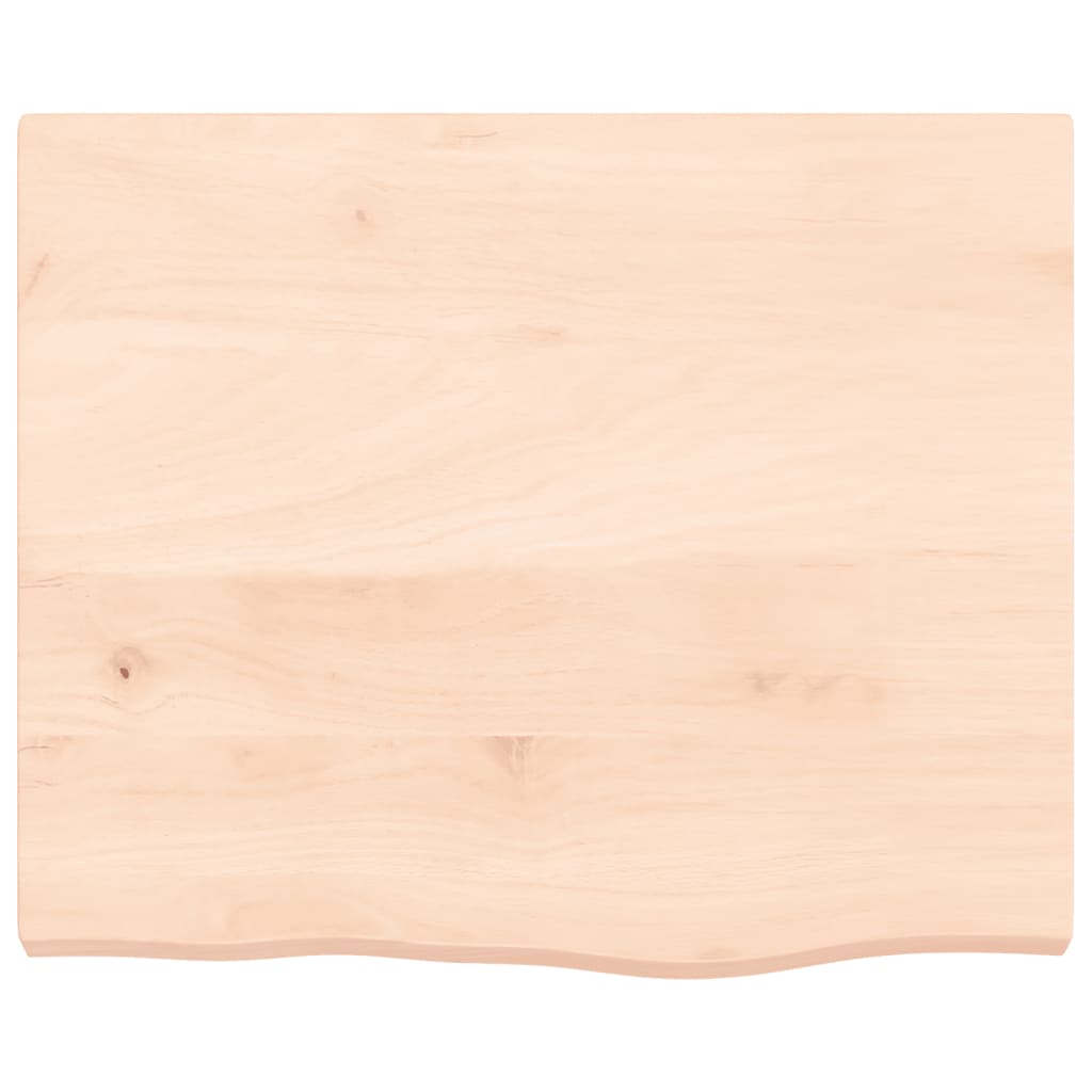 Vidaxx håndvasktop 60x50x (2-4) cm ubehandlet massivt træ