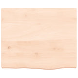 Vidaxx håndvasktop 60x50x (2-4) cm ubehandlet massivt træ