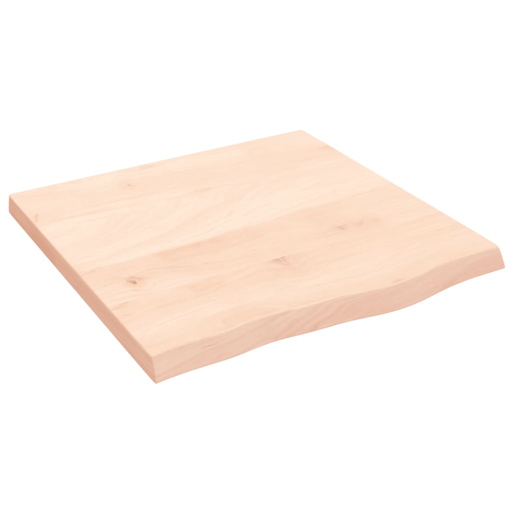 Vidaxx Washbasin Top 60x60x (2-4) cm ubehandlet fast træ