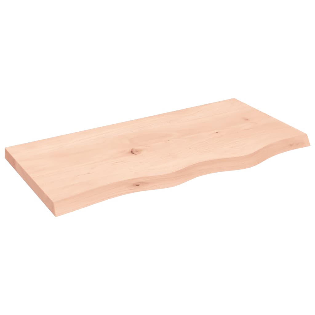 Vidaxx håndvasktop 80x40x (2-4) cm ubehandlet massivt træ