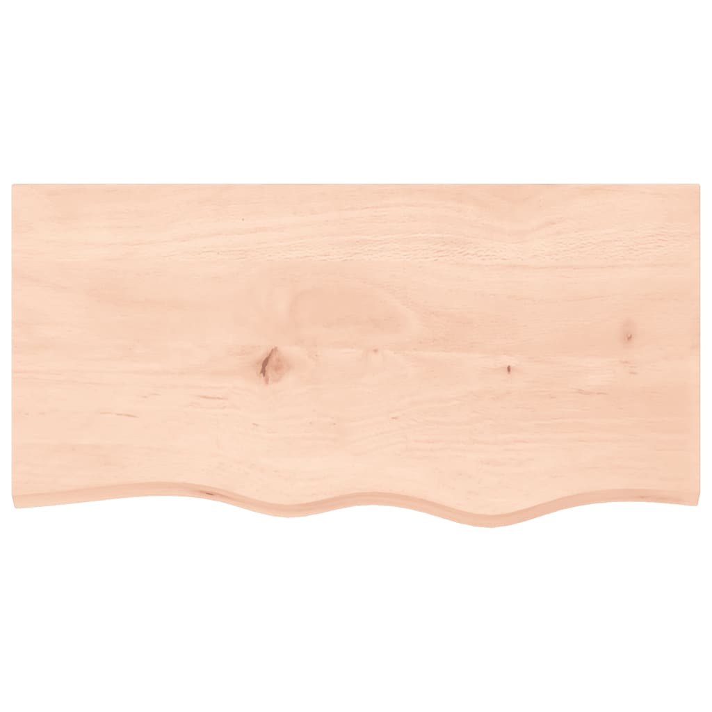 Vidaxx håndvasktop 80x40x (2-4) cm ubehandlet massivt træ