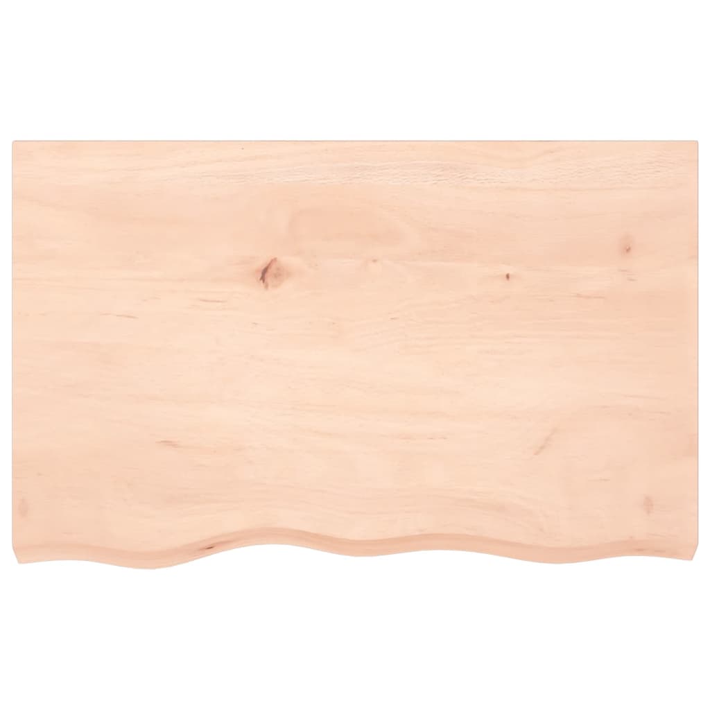 Vidaxx håndvasktop 80x50x (2-6) cm ubehandlet massivt træ