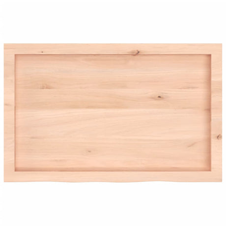 Vidaxx håndvasktop 80x50x (2-6) cm ubehandlet massivt træ