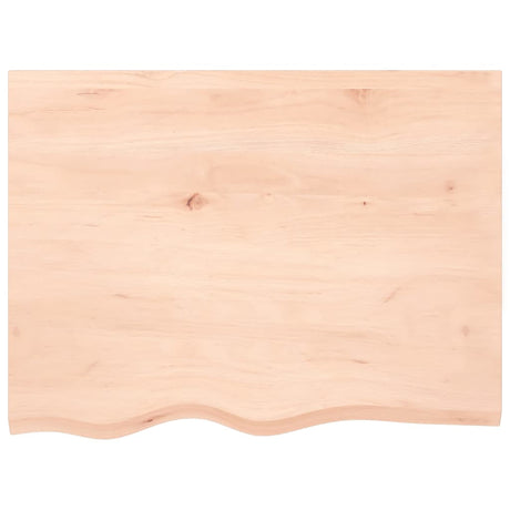 Vidaxx Washbasin Top 80x60x2 cm ubehandlet fast træ