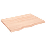Vidaxx Washbasin Top 80x60x (2-4) CM Ubehandlet fast træ