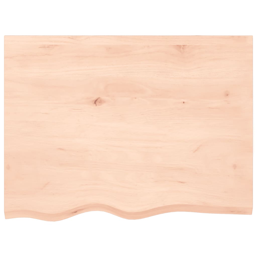 Vidaxx Washbasin Top 80x60x (2-4) CM Ubehandlet fast træ