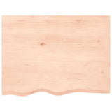 Vidaxx Washbasin Top 80x60x (2-4) CM Ubehandlet fast træ