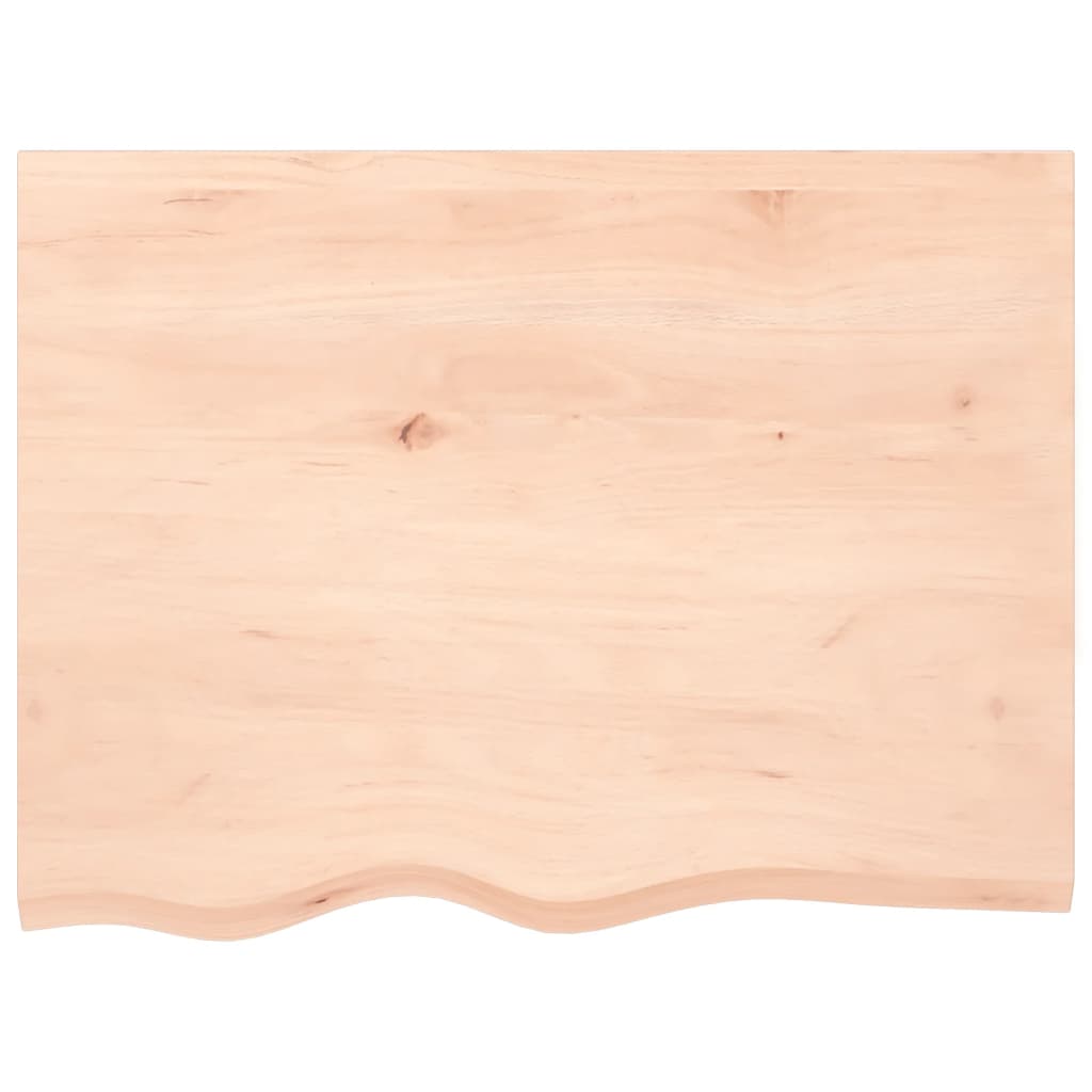 Vidaxx Washbasin Top 80x60x (2-6) cm ubehandlet fast træ