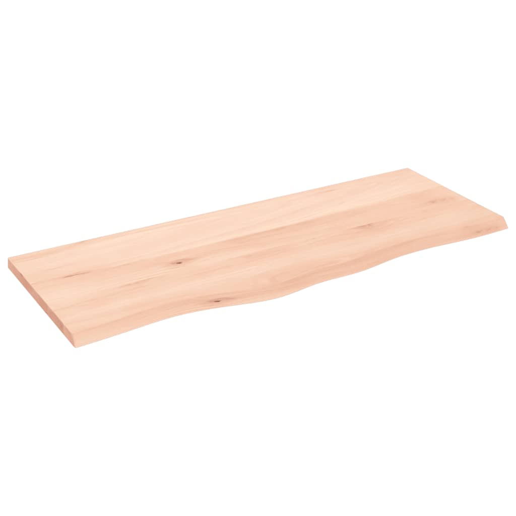 Vidaxx Washbasin Top 100x40x2 cm ubehandlet fast træ