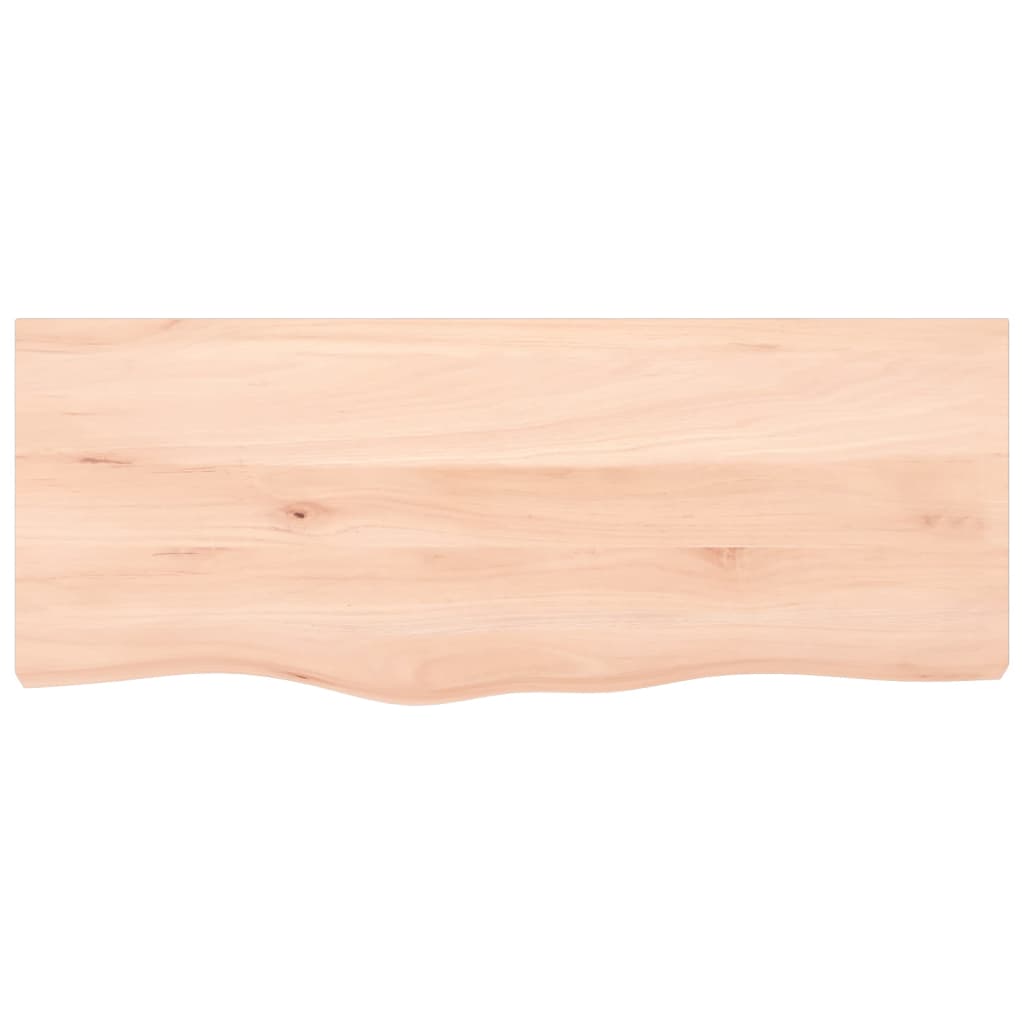 Vidaxx Washbasin Top 100x40x2 cm ubehandlet fast træ