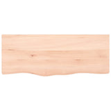 Vidaxx Washbasin Top 100x40x2 cm ubehandlet fast træ