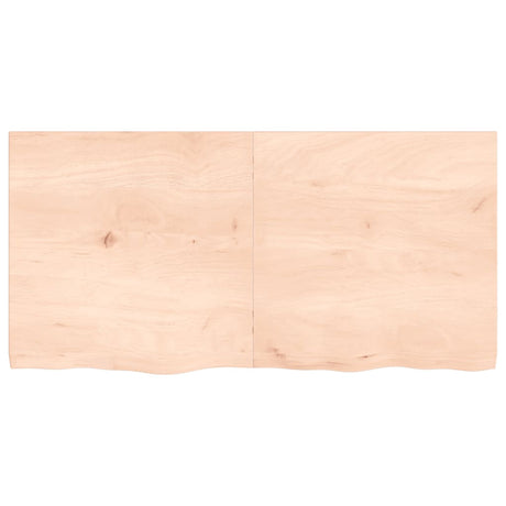 Vidaxx Washbasin Top 120x60x (2-4) CM Ubehandlet fast træ