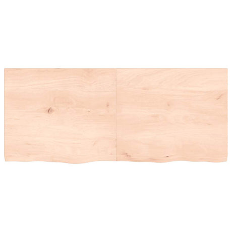 Vidaxx Washbasin Top 140x60x (2-4) cm ubehandlet fast træ