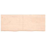 Vidaxl Washbasin Top 160x60x (2-4) CM Ubehandlet fast træ