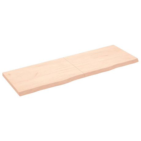 Vidaxx Washbasin Top 180x60x (2-6) cm ubehandlet fast træ