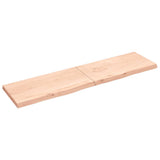 Vidaxx Washbasin Top 200x50x (2-6) cm ubehandlet fast træ