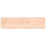 Vidaxx Washbasin Top 200x50x (2-6) cm ubehandlet fast træ