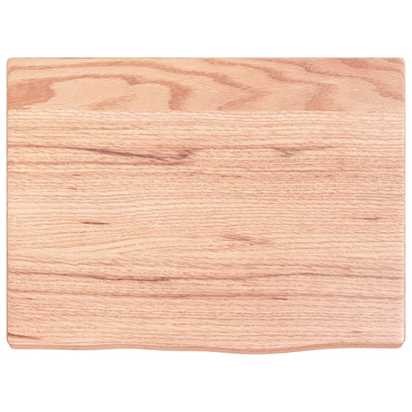 Vidaxx Washbasin Top 40x30x2 behandlet solid træ lysebrun