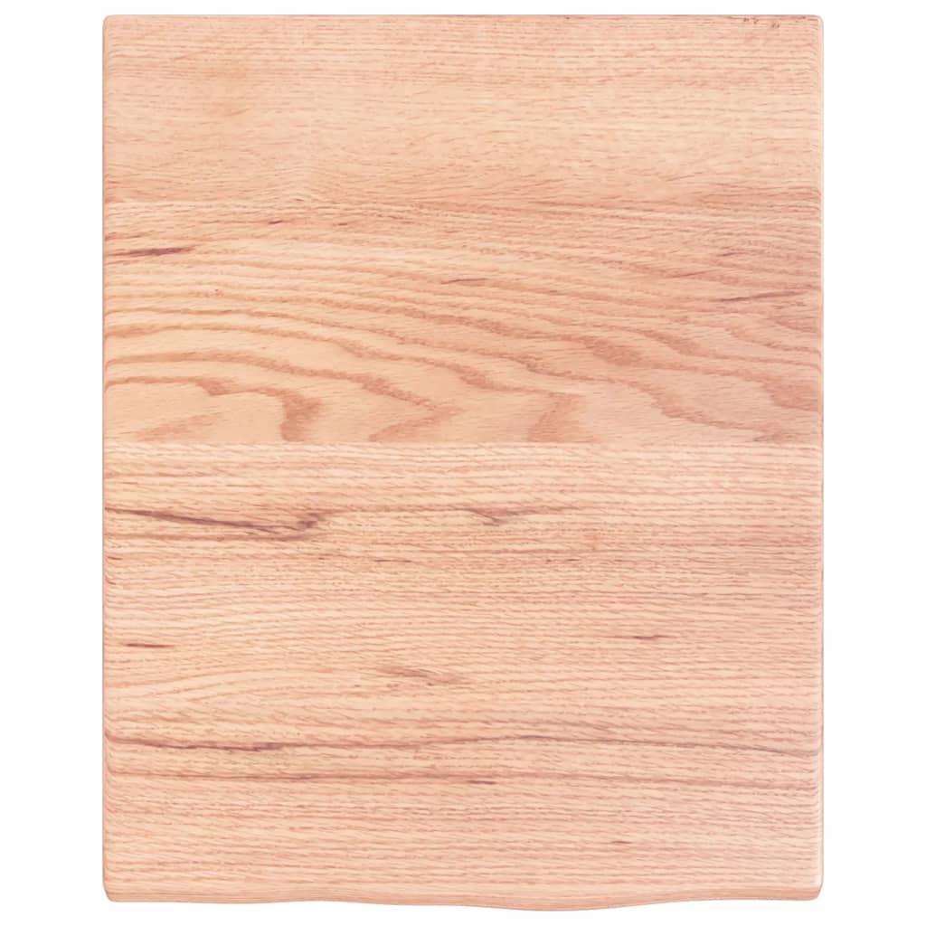 Vidaxx Washbasin Top 40x50x2 behandlet solid træ lysebrun