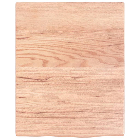 Vidaxx Washbasin Top 40x50x2 behandlet solid træ lysebrun