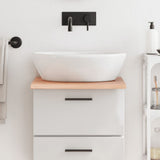 Vidaxx Washbasin Top 40x50x2 behandlet solid træ lysebrun