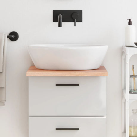 Vidaxx Washbasin Top 40x60x2 behandlet solid træ lysebrun