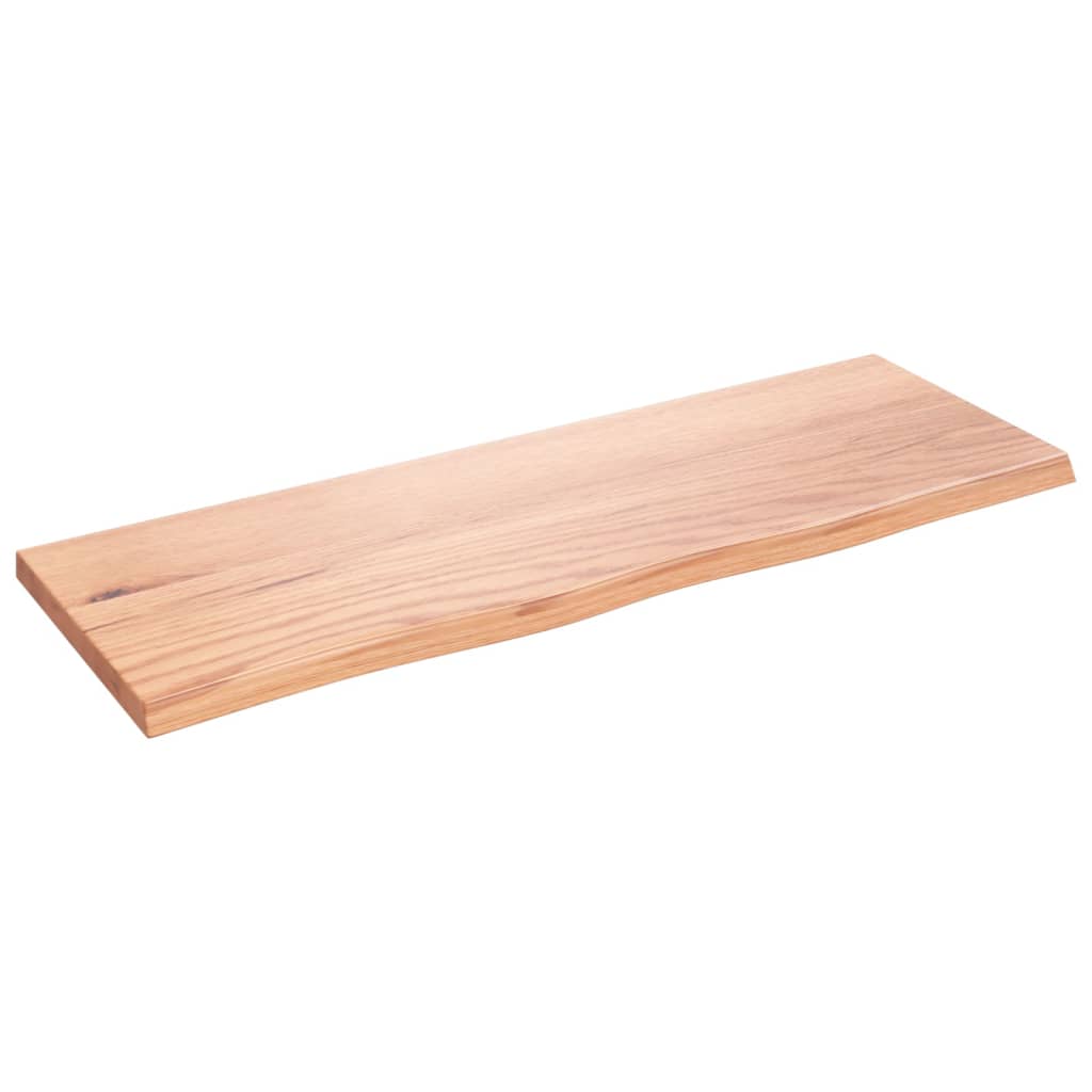 Vidaxx Washbasin Top 80x30x2 behandlet solid træ lysebrun
