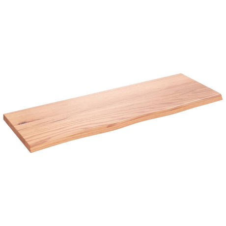 Vidaxx Washbasin Top 80x30x2 behandlet solid træ lysebrun