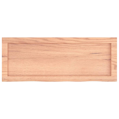 Vidaxx Washbasin Top 80x30x (2-6) cm behandlet solid træ lysebrun