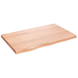 Vidaxx Washbasin Top 80x50x (2-4) cm behandlet solid træ lysebrun