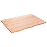 Vidaxx Washbasin Top 80x60x2 behandlet solid træ lysebrun