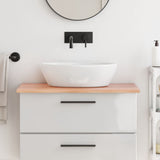 Vidaxx Washbasin Top 80x60x2 behandlet solid træ lysebrun
