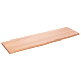 Vidaxx Washbasin Top 100x30x2 cm behandlet solid træ lysebrun