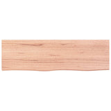 Vidaxx Washbasin Top 100x30x2 cm behandlet solid træ lysebrun