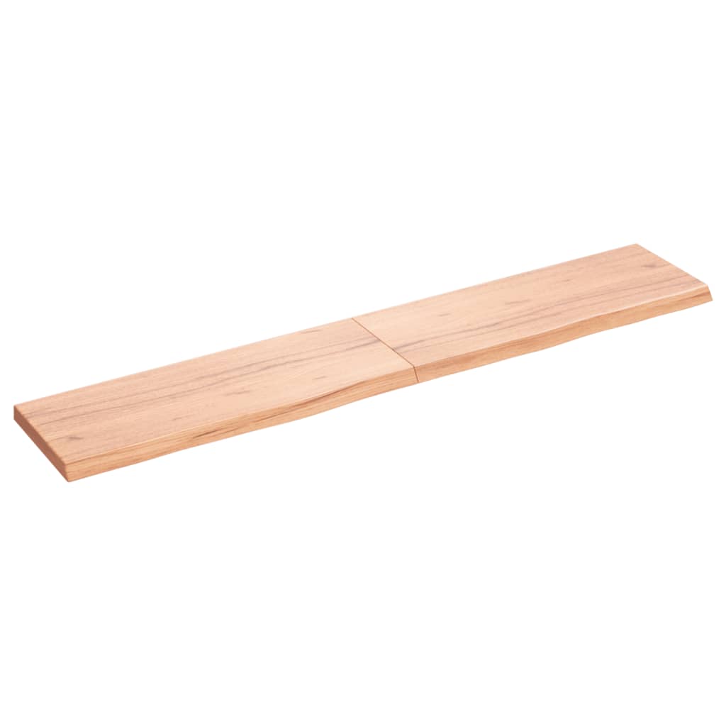 Vidaxx Washbasin Top 160x30x (2-4) cm behandlet solid træ lysebrun
