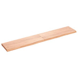 Vidaxx Washbasin Top 160x30x (2-4) cm behandlet solid træ lysebrun